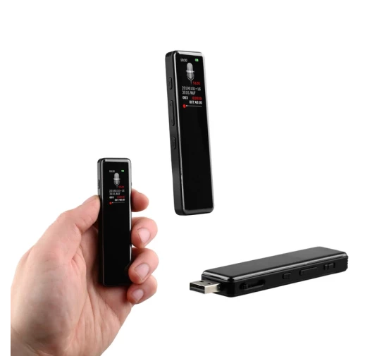 Dyktafon Szpiegowski Podsłuch cyfrowy DVR-828 / 1536Kbps 8GB detekcja